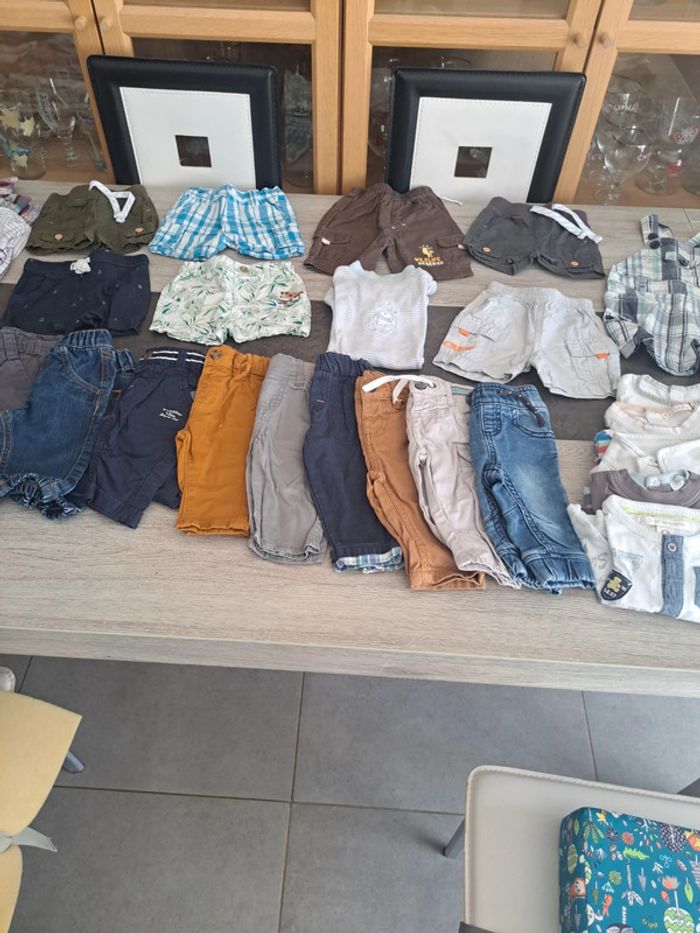Gros lot garcon printemps  ete 3 mois (48 vetements) - photo numéro 4