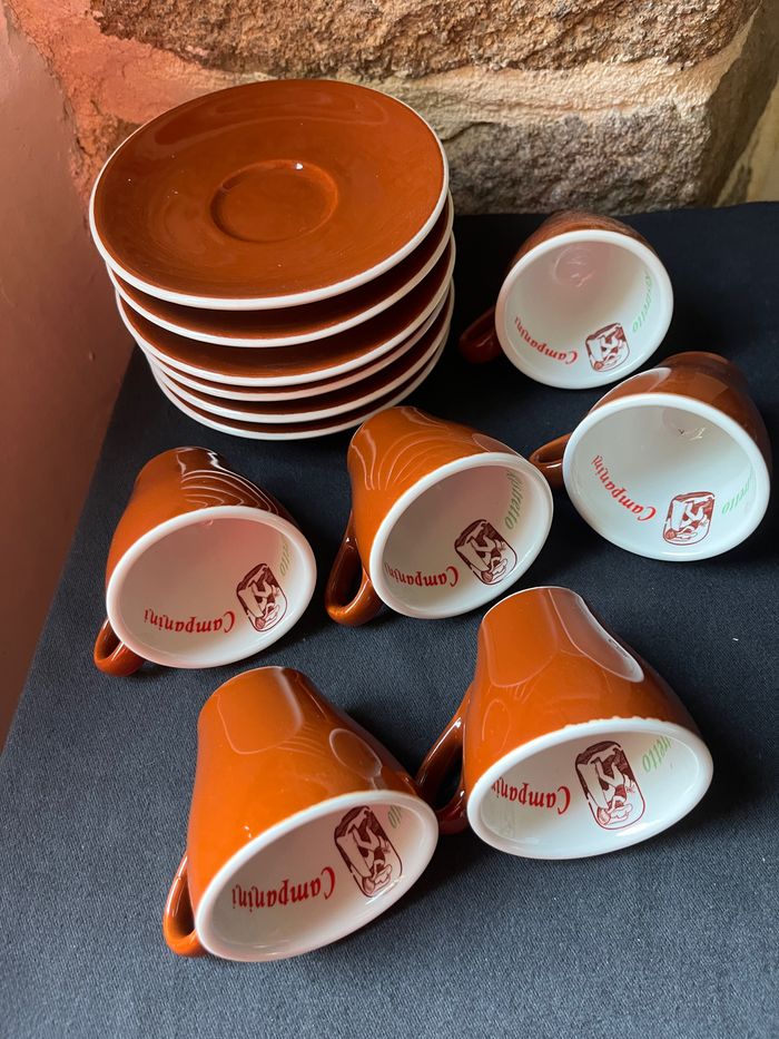 Jolie service à café Ristretto Campanini Italie Vintage