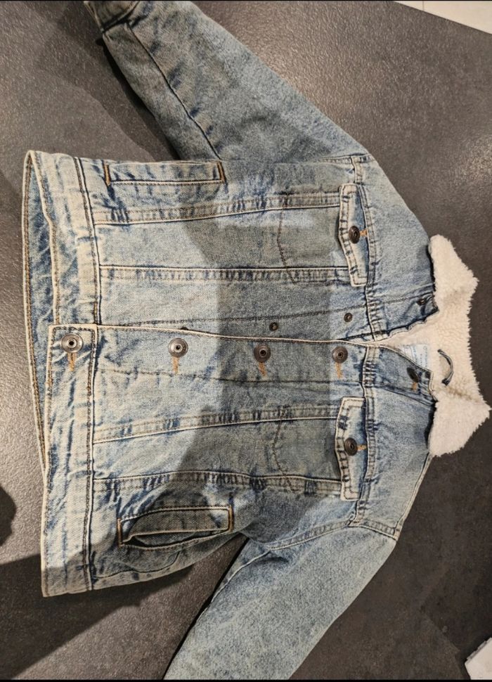 Veste en jean chaude