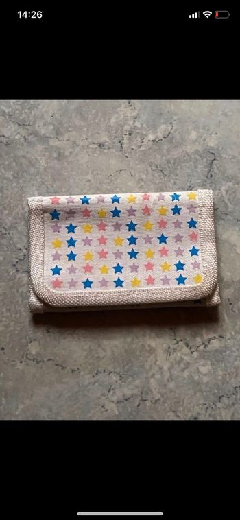 Portefeuille enfant étoiles