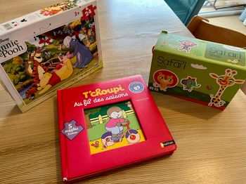 Lot puzzle pour tout petit