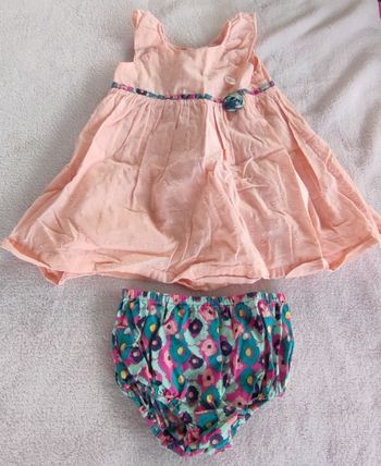 Robe et bloomer sergent major 18 mois