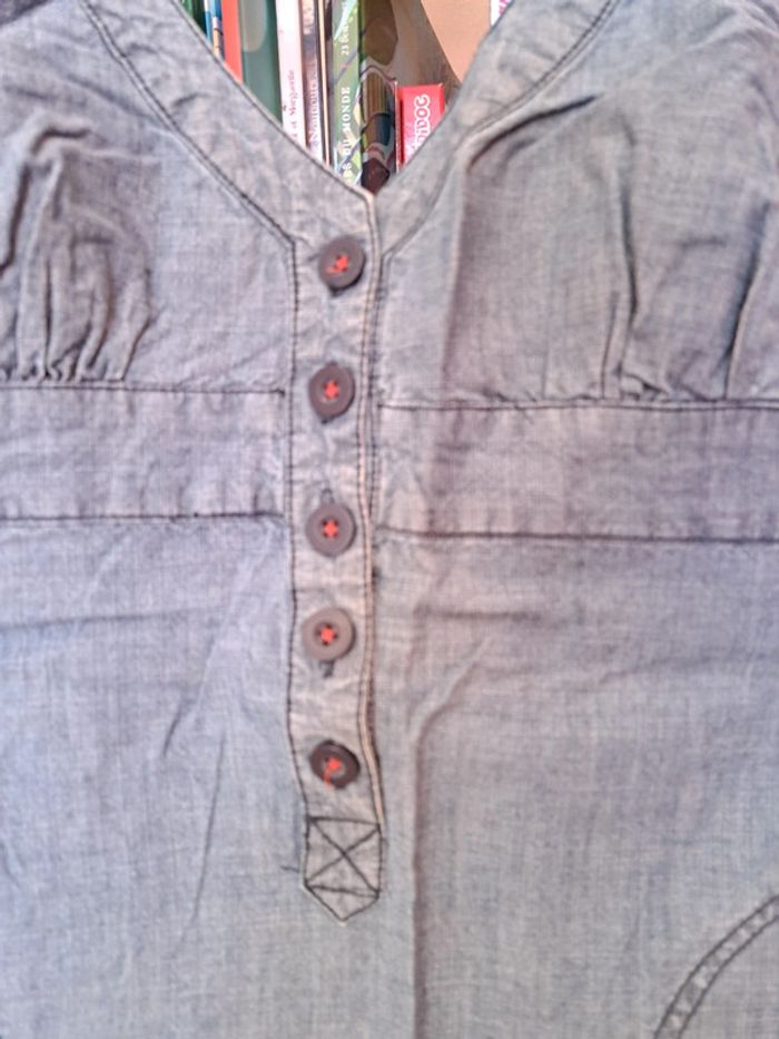 Robe en jean Camaïeu taille 36 - photo numéro 2