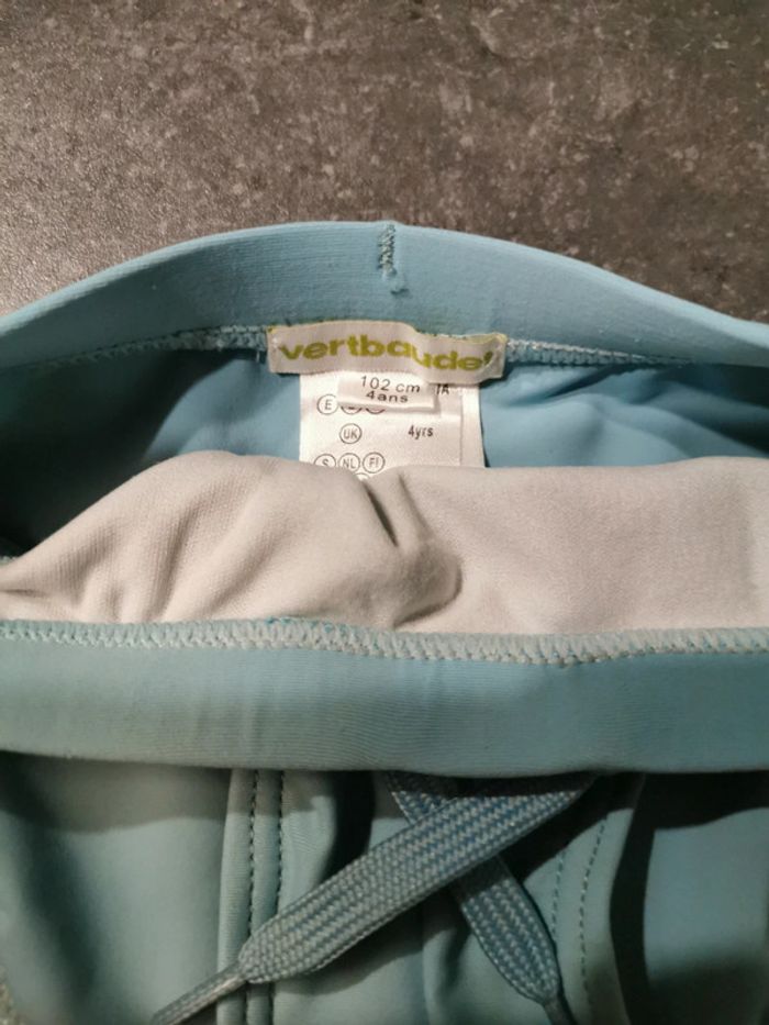 Lot de 2 slip de bain garçon, 4ans, Vertbaudet. - photo numéro 3