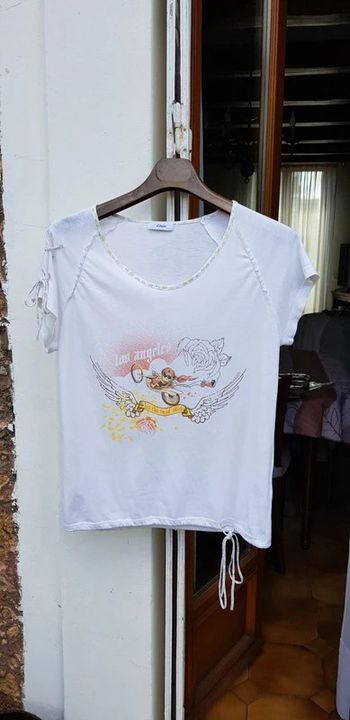 Tee-shirt fille - T. 34