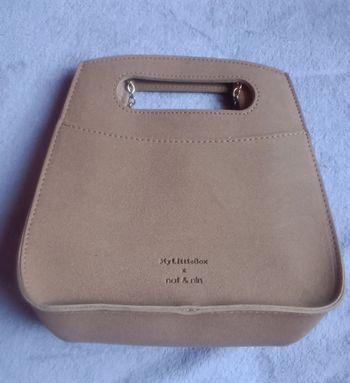Petit sac à main marron clair Nat&Nin