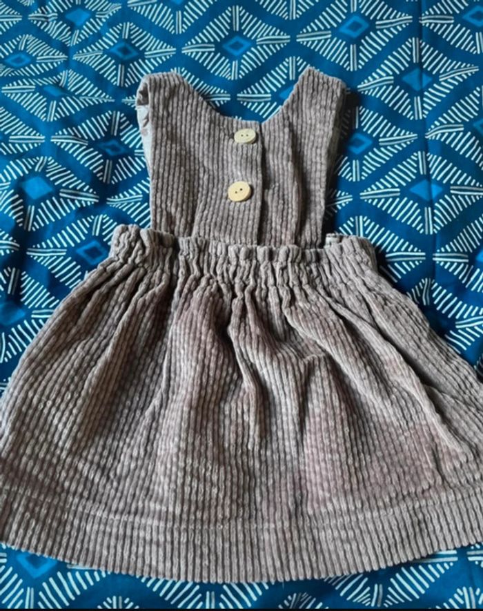 Robe velours Kiabi