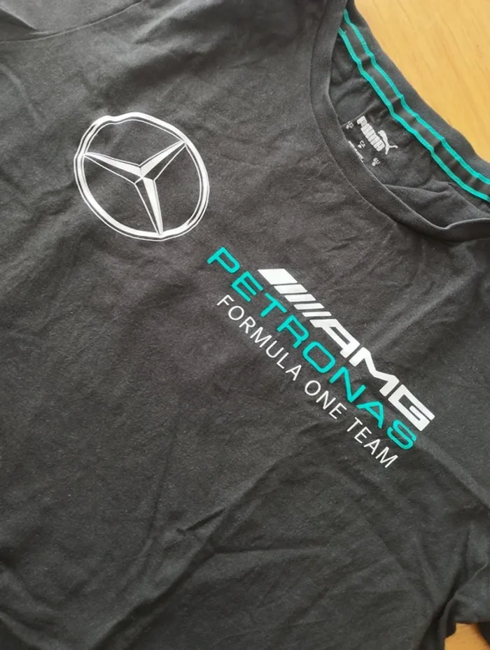 Tee-shirt AMG Petronas Puma Taille S - photo numéro 2