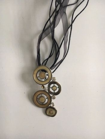 Pendentif moderne ruban organza