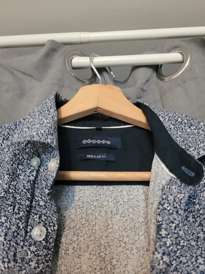Chemise manche courte à motif - photo numéro 3