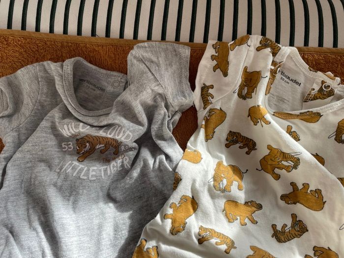 2 Body manches courtes taille naissance - photo numéro 2