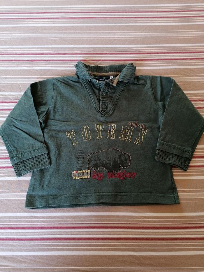 Polo manches longues Sergent Major.