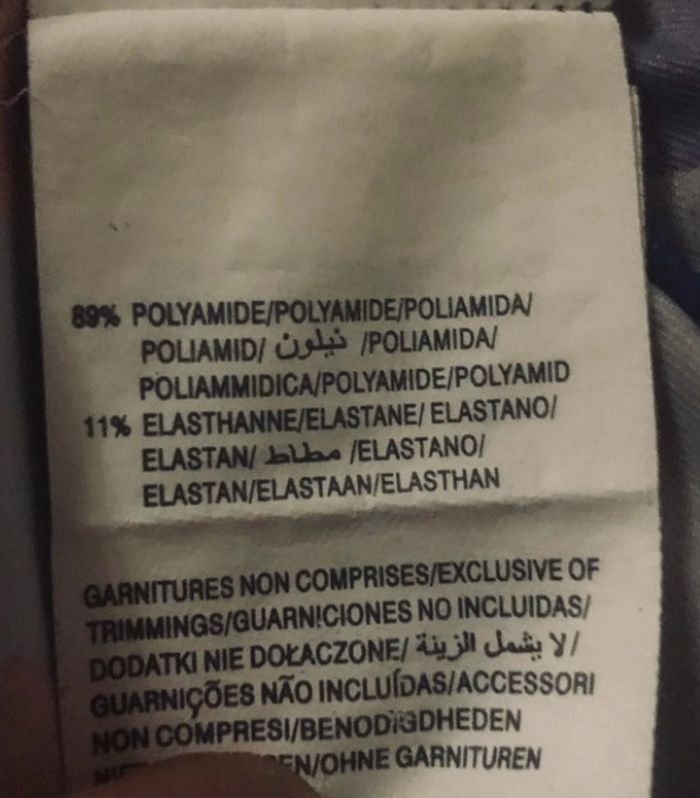 Nuisette à carreaux »Etam »corail et bleu marine - photo numéro 6