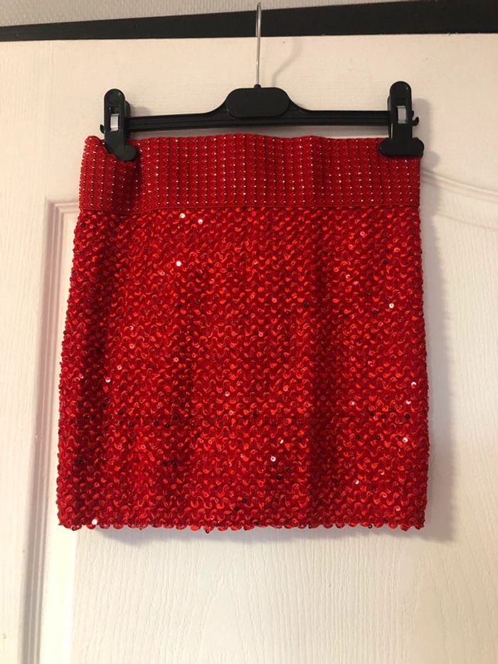 Jupe/bustier à sequins - photo numéro 2