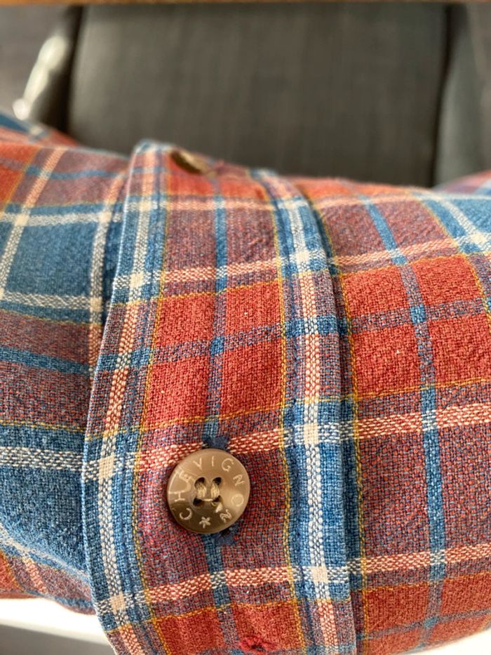Chemise à carreaux Chevignon vintage homme taille XXL - photo numéro 20