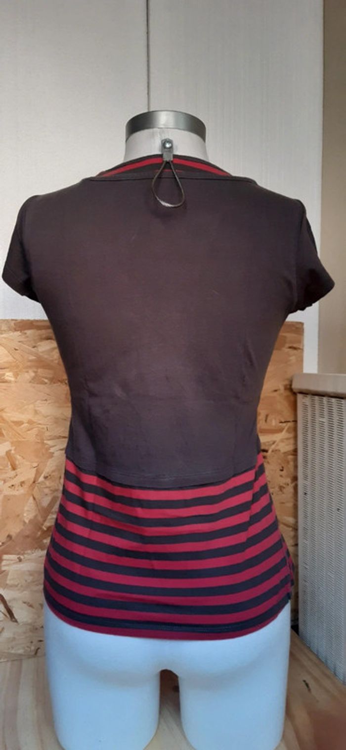 Tee-shirt manches courtes 16ans xs s - photo numéro 2