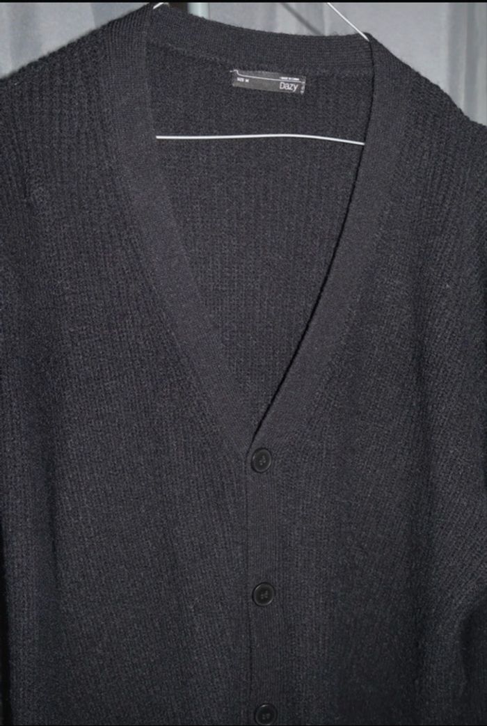 Cardigan noir - Taille L - photo numéro 3