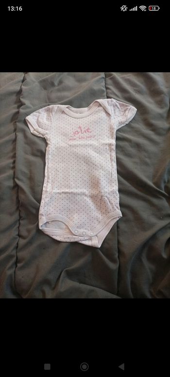 Lot bodies manche courte