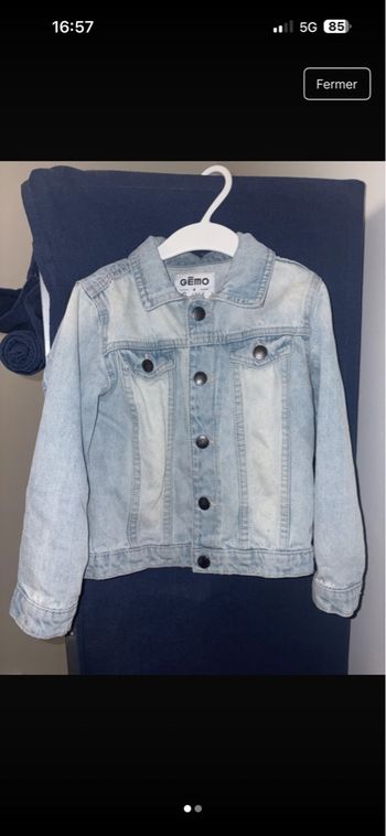 Veste jean