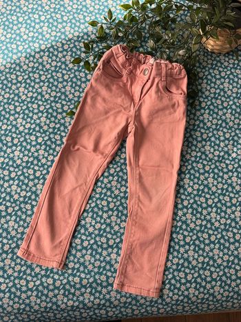 Jean rose pale 3 ans