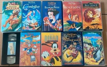Lot VHS Disney