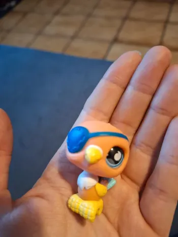 Littlest pet shop perroquet pirate