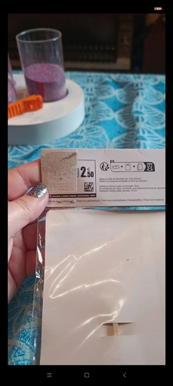 Décoration pour bûche de Noël - photo numéro 2