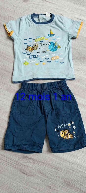 Ensemble été Disney 12 mois tbe