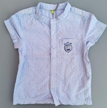 Chemise MC 2 ans garcon orchestra