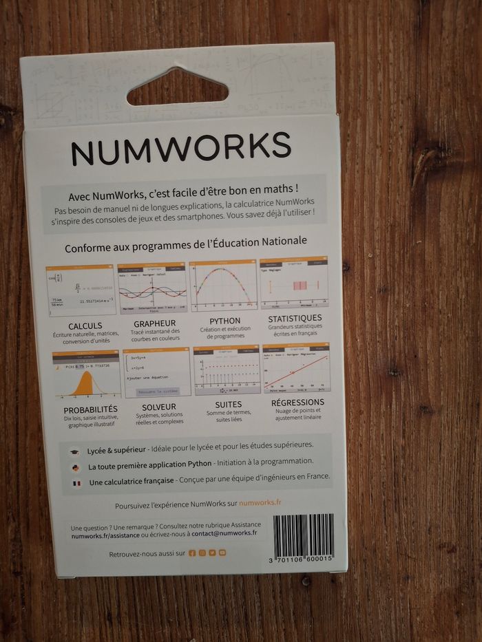 Calculatrice Numworks graphique - photo numéro 2