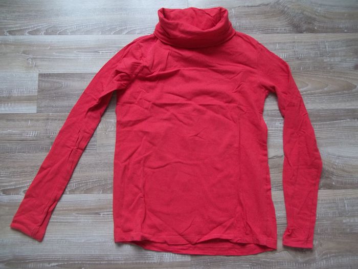 Sous-pull rouge Kiabi 12 ans