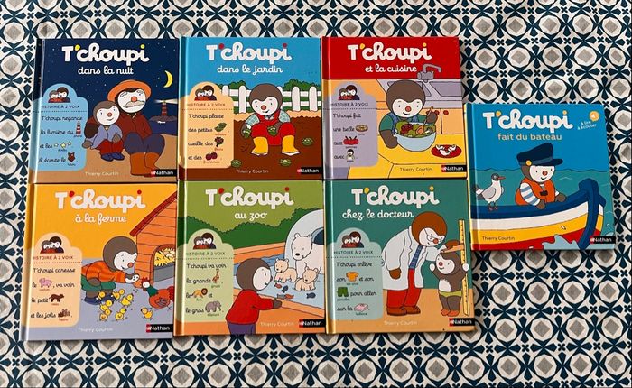 Lot 7 livres Tchoupi - très bon état - photo numéro 6