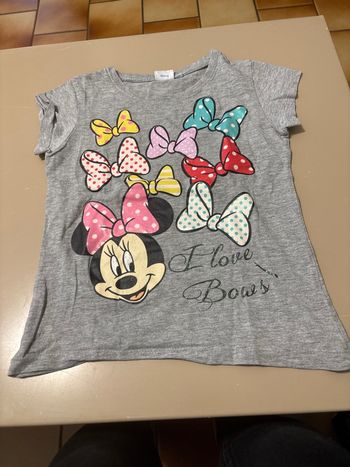 Lot de 4 tee shirt fille Disney 