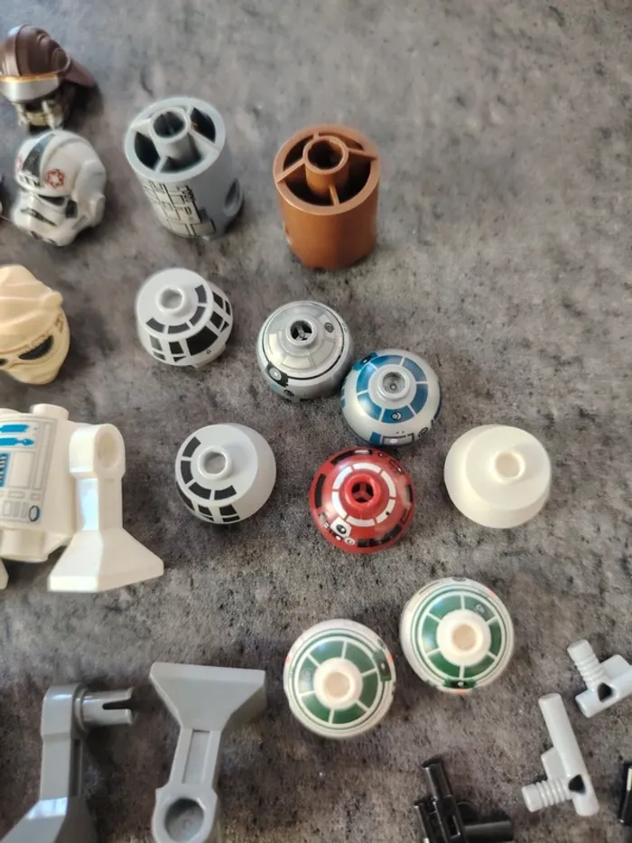 Lot vrac lego star wars pièces détachées incomplètes - photo numéro 6
