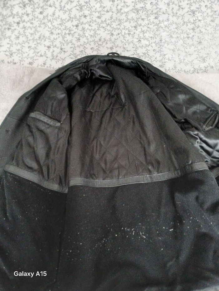 Vent veste en cuir noir - photo numéro 2