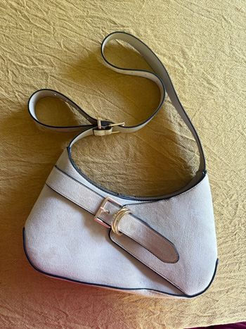 Sac à main c&a daim beige