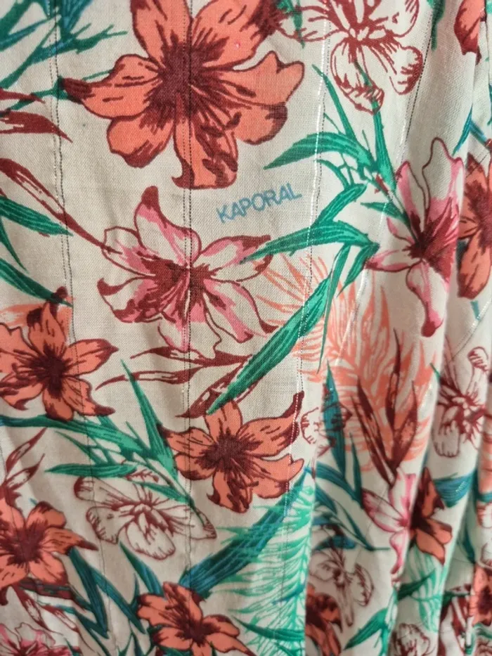 💕Jolie tunique / Kimono fleuri  Kaporal Femme TS /36 - La touche bohème de l'été ! 💕 - photo numéro 13