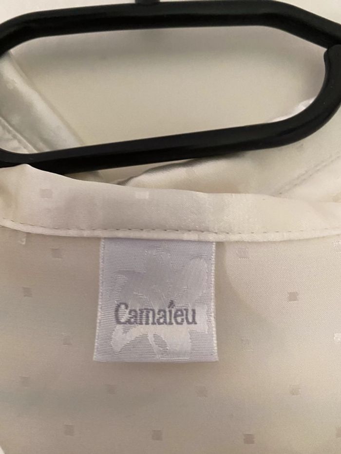 Chemise manches courtes Camaïeu Taille 40 - photo numéro 3