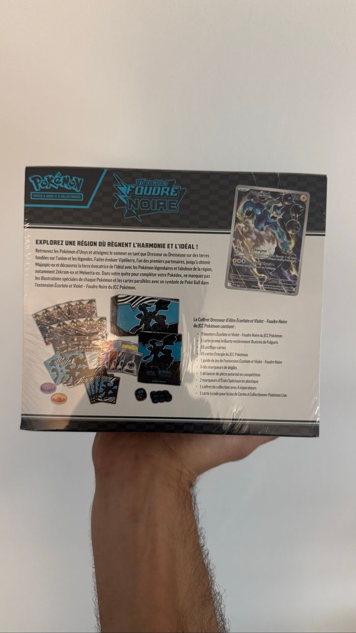Pokémon - ETB Foudre noir - photo numéro 2