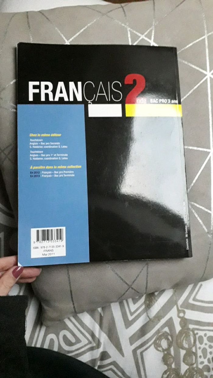 Livre Français 2nd Bac Pro - photo numéro 2