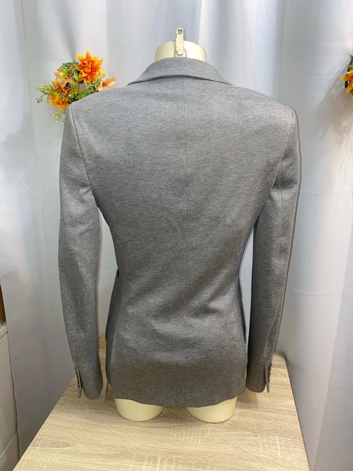 Blazer ajusté gris Asos Design taille 44 neuf - n27m - photo numéro 3