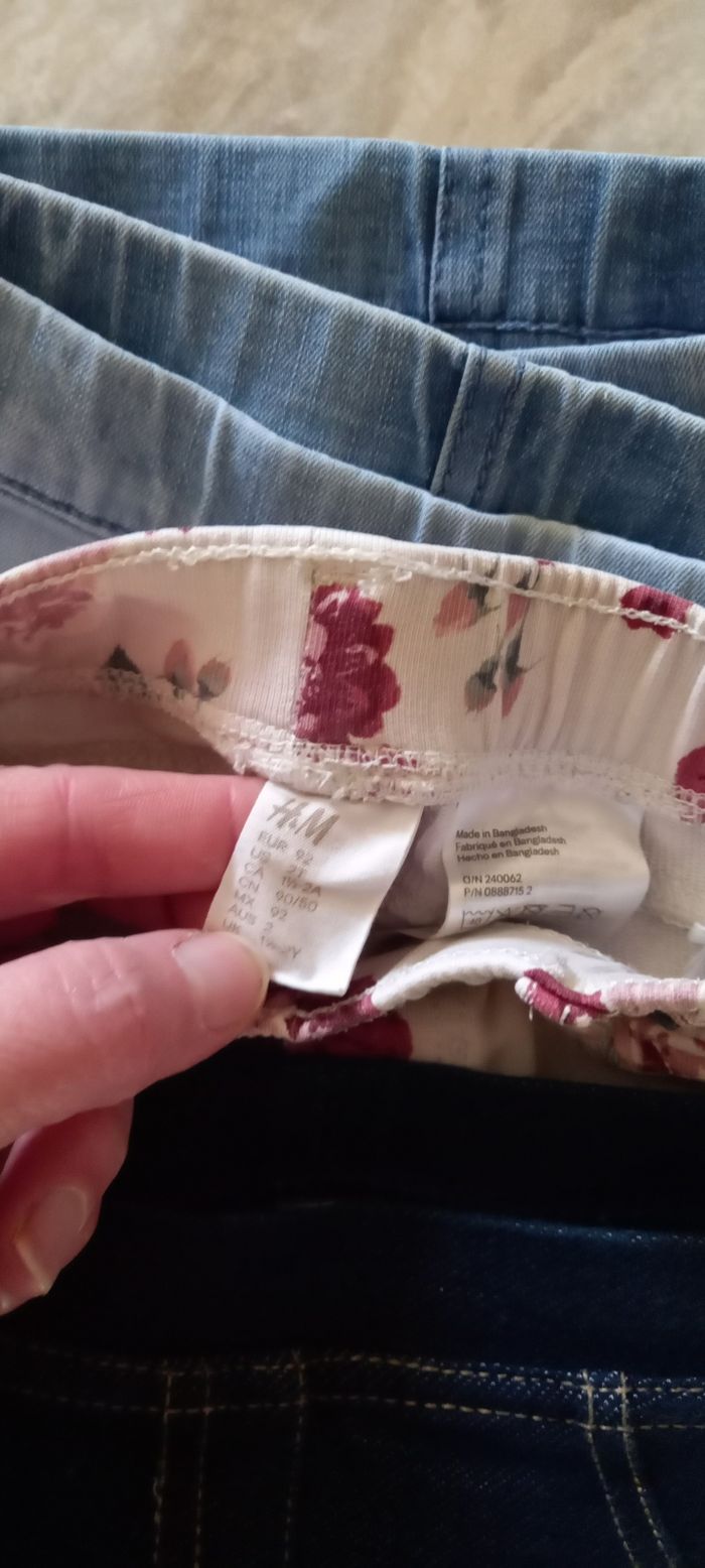 Lot de 6 jeans et jeggings slim taille 18/24 mois - photo numéro 10