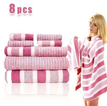 Lot 8 serviettes de bain neuf 