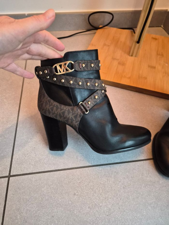 Bottines en cuir Michael Kors - photo numéro 3