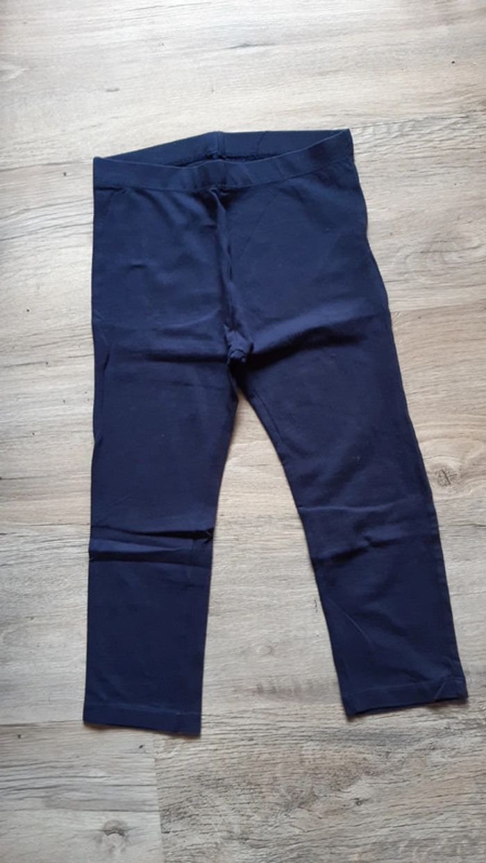 Leggins marine 3/4 10 ans - photo numéro 2