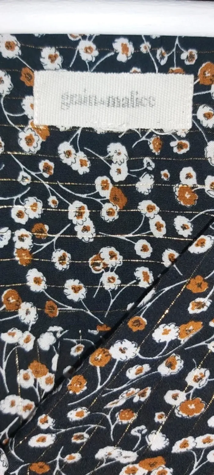 Chemise manches 3/4 bas nouée Grain de Malice XL - photo numéro 2