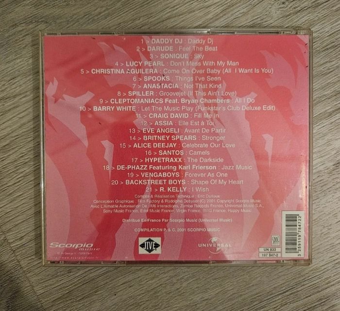 Cd Dance machine 21 📀 - photo numéro 2