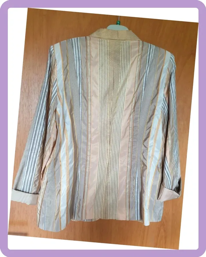 Veste blazer Renard Soie, taille 42 - photo numéro 2