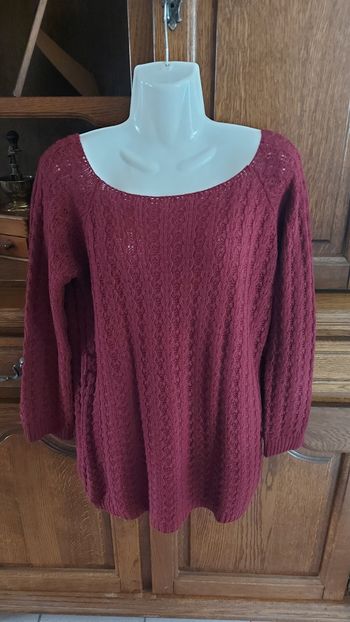 Pull bordeaux