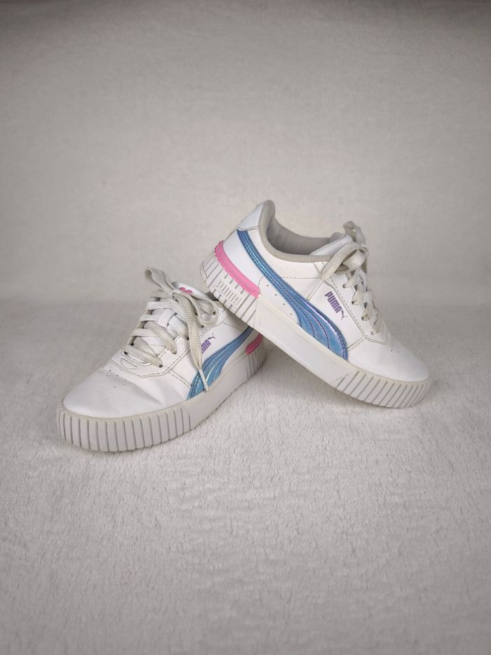 Baskets Puma Carina 2.0 Bouncy Sky fille pointure 33